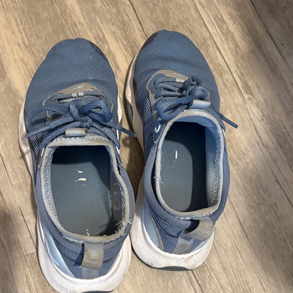 Reebok Blue and Gray Athletic Shoes